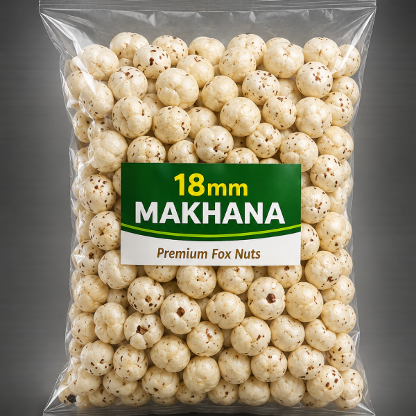 Premium Raw Makhana-6 SUTA-18mm