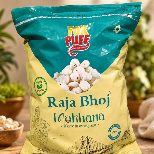 FOXPUFF RAJABHOJ MAKHANA 100G