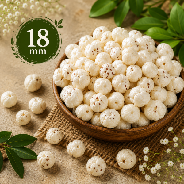 Premium Raw Makhana-6 SUTA-18mm