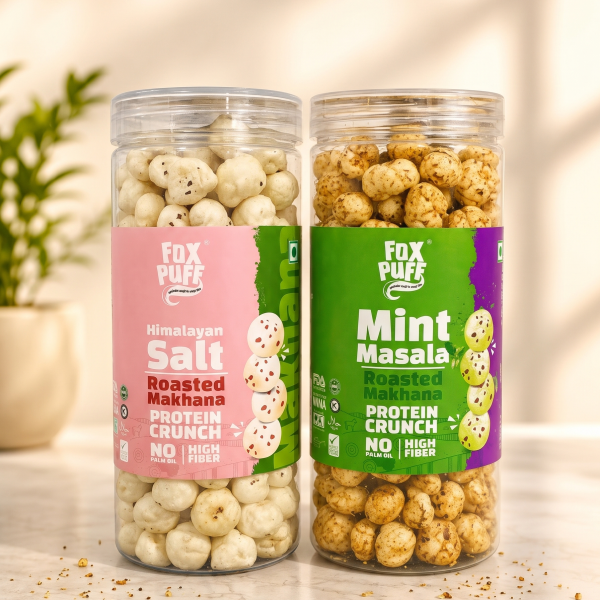 The Makhana Duo- Jar Combo