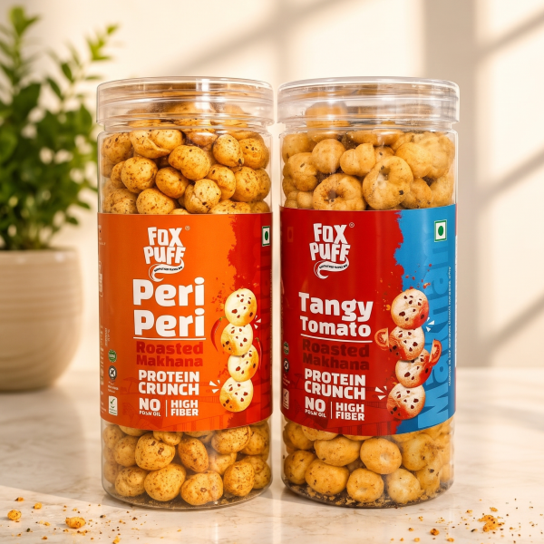 The Makhana Duo- Jar Combo