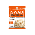 SWAD MAKHANA - A CLASS OF PURITY, QUALITY & SATISFACTION IT'S OWN! Net Wt. 50g