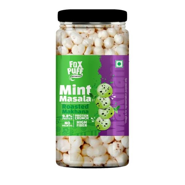 Foxpuff-Mint Masala Roasted Makhana