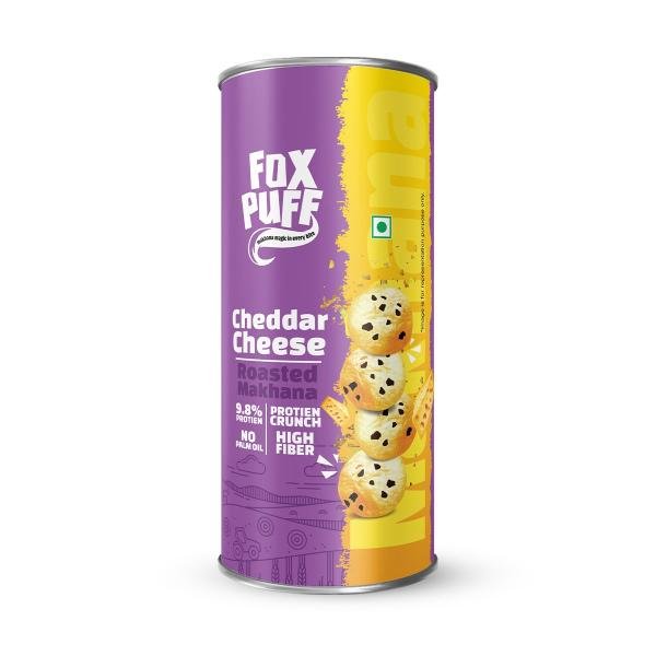 FoxPuff-Cheddar Cheese Roasted Makhana